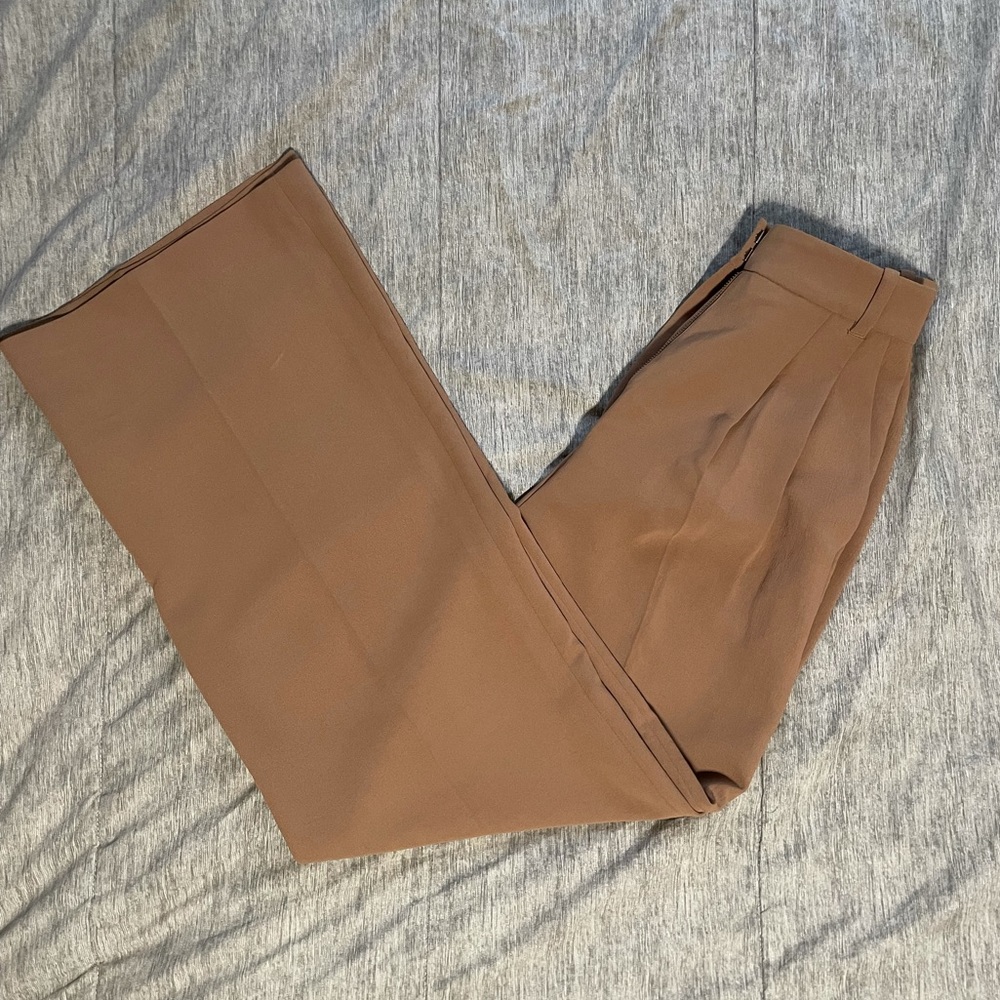 Wilfred Effortless pants from Aritzia in tan